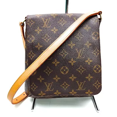 Louis Vuitton LV Shoulder Bag  Musette Brown Monogram 3050539 • $53