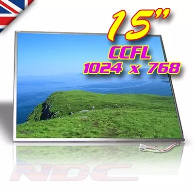 Genuine AU Optronics 15  XGA Matt CCFL LCD Screen 1024 X 768 B150XG07 V.6 (A) • £19.99