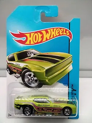 Hot Wheels - Mainline / '71 Ford Mustang Funny Car - Green - Model Car X1 • $24.72