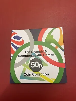 Olympic And Commonwealth Games 50p Coin Collection Glasgow 2014 + Rio 2016 Inc • £9.99