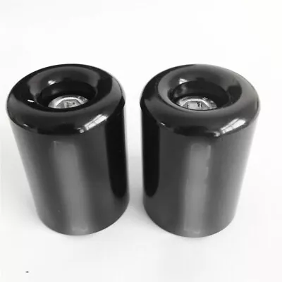 Black Motorcycle Hand Bar Ends For 2000-2005 Kawasaki Ninja ZX12R • $15.49