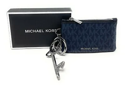 Michael Kors Men’s Logo Pouch And No Touch Keychain Box Set $128 • $40