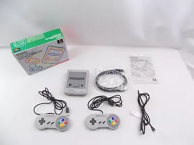 Boxed Like New Nintendo Super Famicom Classic Mini Console With Accessories • $219