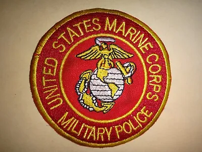 USMC Patch UNITED STATES MARINE CORPS MILITARY POLICE (MP) • $11.99
