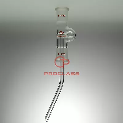 $26.05 • Buy Proglass Distillation Receiving Set Straight Type Vacuum Adapter Joints 14/20