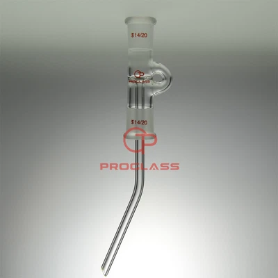 $26.05 • Buy Proglass Distillation Receiving Set Straight Type Vacuum Adapter Joints 14/20