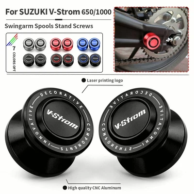 $12.99 • Buy M8 Swingarm Spools Stand Screws For Suzuki V-Strom 650 1000  VStrom 1000 1050