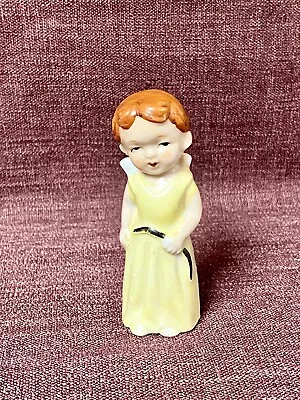 Vintage 1930s Porcelain Bisque Cupid Figurine • $8