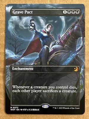 MTG - Grave Pact- (Anime Borderless) [Wilds Of Eldraine: Enchanting Tales] • $9