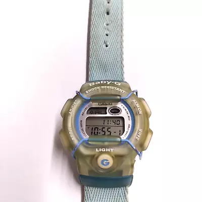 Casio Baby-G G-Shock BG-160 Translucent Case Backlight Fresh Battery Installed • $23.96