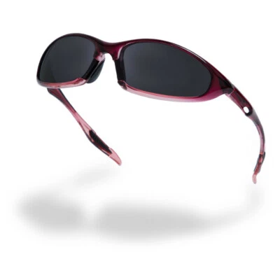 £14.98 • Buy Higher State Womens Full Frame Wrap Run Sunglasses Burgundy Sports Running