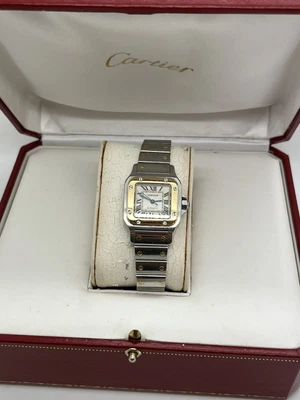 £2750 • Buy Cartier Ladies Santos Steel And Gold Automatic  2423