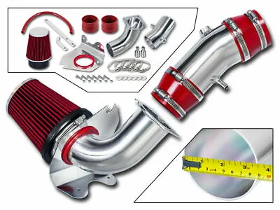 Cold Air Intake Kit + RED Filter For 94-95 Ford Mustang GT 5.0 V8 • $89.99