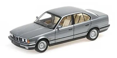 $262.01 • Buy 1:18 1988 BMW 535i (E34) -- Grey Metallic -- Minichamps