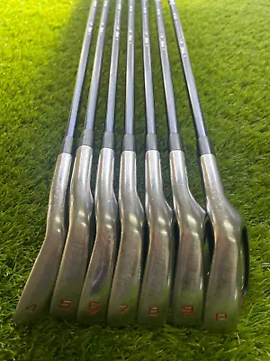 Mizuno JPX 800 Iron Set 7pcs 4-9+Pw  JPX MI-100 Flex R Japan • $193.96