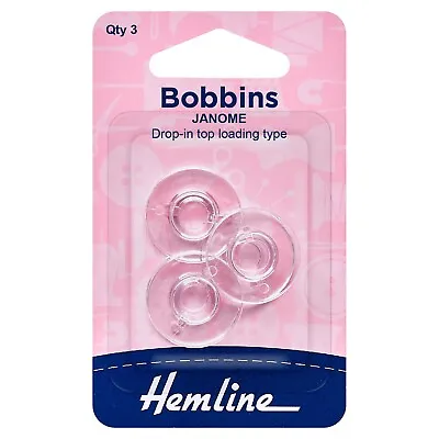 Hemline - Plastic Bobbin Janome New Home • £3.29