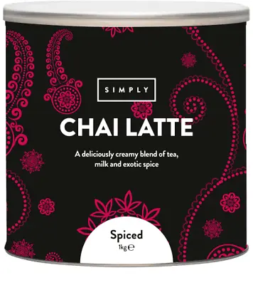 Simply Spiced Chai Latte 2x1KG • £30.70