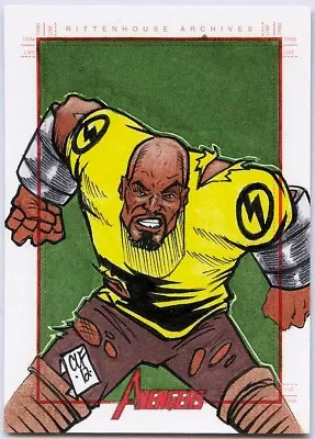 Marvel 2012 Greatest Heroes Sketch Card By: Chris Foreman • $70