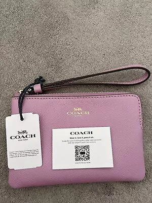 Coach Black  Pink Tri-fold Wallet Authentic • £49.99