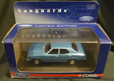 Vanguards Ford Cortina Mk3  (sapphire Blue) VA10300. Limited Edition. Rare. • £59.99