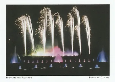 *Pennsylvania Postcard- Fireworks & Fountains /Display/*Longwood Gardens {*L2-S5 • $4.28