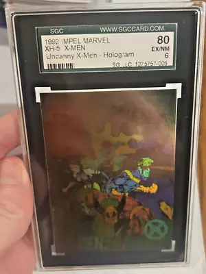 Graded 1992 Impel Marvel X-Men Uncanny X-Men Hologram Card • $19.95