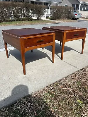 Mid-Century Modern Lane Rhythm Collection Walnut End Tables A Pair Ex Cond • $695