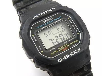 Mens Vintage CASIO G-Shock DW-5600C Divers Watch - 200m • £299.95