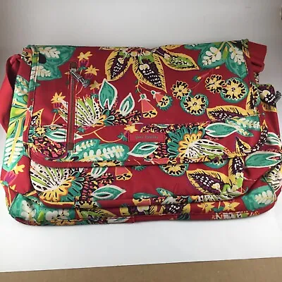 Vera Bradley Laptop Messenger Bag Floral Print Excellent Condition  • $14.99