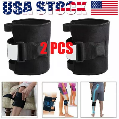 2Pcs Pressure Point Knee Braces Leg Area Pain Relief Sciatica Support • $8.92