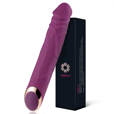 8.5 Inch Rechargeable Vibrator Dildo Anal G-Spot Massager Sex Toys For Women • $12.99