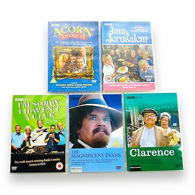 BBC Comedy DVD Bundle - Acorn Antiques Jam & Jerusalem Clarence Etc • £6.99