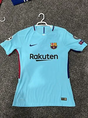 Lionel Messi Barcelona Match Issued Jersey 2017 UEFA Champions League RARE!!! • $699