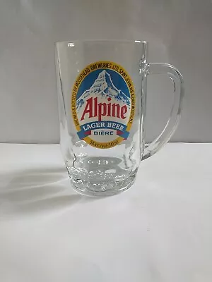 Alpine Lager Tankard Pint Glass Moosehead Breweries Canada • $18.93