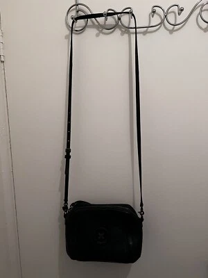 $20 • Buy Mimco Small Shoulder Bag Black Leather 