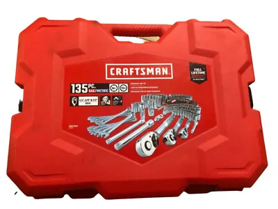 CRAFTSMAN Mechanics Tool Set SAE / Metric 135-Piece (CMMT12024) • $152.45