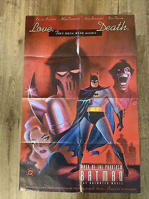 DC Comics Batman Mask Of The Phantasm Poster 1993 • $35