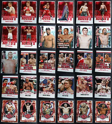 2011 Ringside Boxing Round Two Cards Complete Your Set U Pick From List 99-200 • $2.49