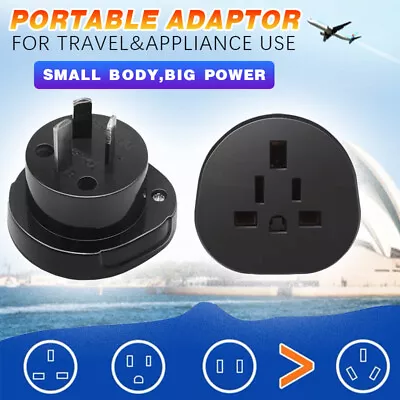 AU STOCK Universal Australia Travel Power Plug Adapter Converter US/EU/UK To AU • $13.90