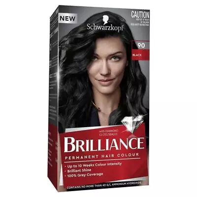 Schwarzkopf Brilliance 90 Black New • $12.99