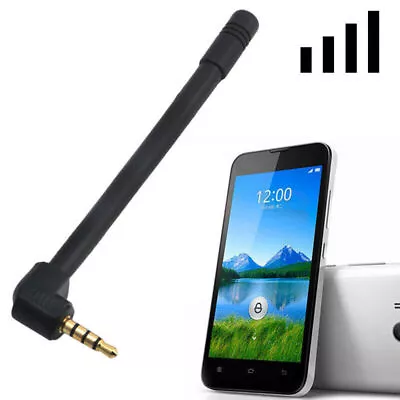 3.5mm External Antenna Signal Booster 5DBI For Mobile Cell Phone Outdoor • £3.47