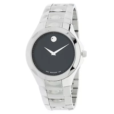 Movado 0606378 Men's Luno Black Museum Quartz Watch • $359