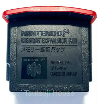 Nintendo 64 Expansion Pak N64 Authentic Official Memory Pack OEM REGION FREE • $55.55