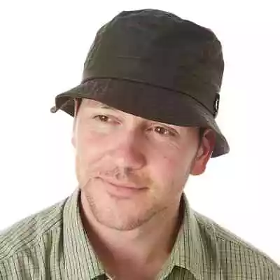 £9.99 • Buy Sherwood Forest Bush Hat Waxed Cotton Olive Brown Navy Country Hunting RRP£19.99