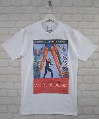 Actual Fact ODB James Bond 007 Hip Hop White Crew Neck Tee T-shirt • £20