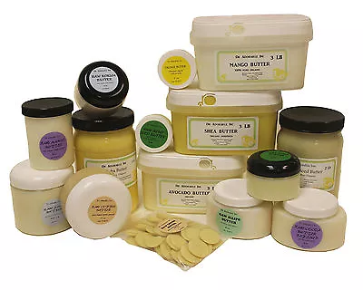 $8.59 • Buy Organic Butters 100% Pure RAW Fresh Natural 2oz 4 Oz  Up To 12 Lb Free Shipping