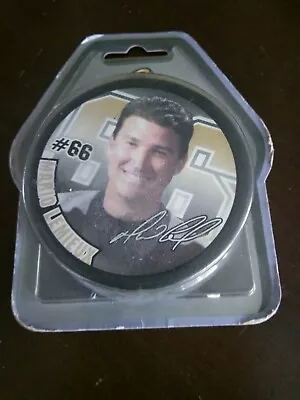 Mario Lemieux Hockey Puck Inglasco In Package • $22