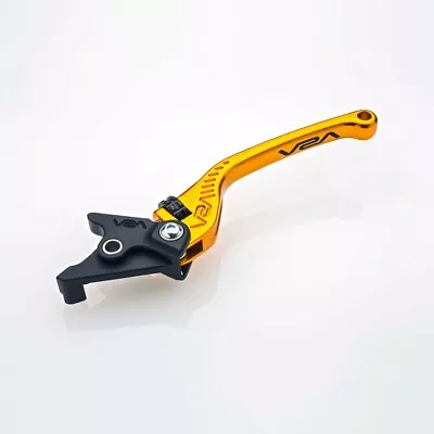 ASV F3 Clutch Lever Gold Long Aprilia RSV4 2009-23 Tuono V4 V4RR 2011-24 • $110