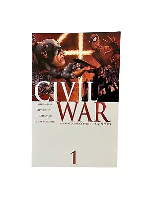 Marvel Comics Civil War Vol 1 2006 Miller McNiven Vines Hollowell • $6.95