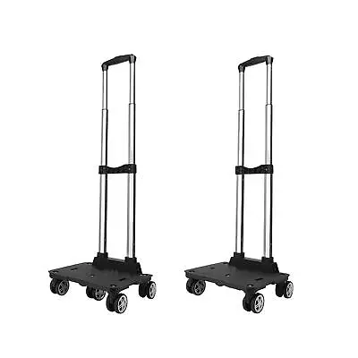 Luggage Trolley Travel Accessories Hand Dolly Cart For School Hiking Kids • $87.97